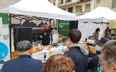 Éxito rotundo del Mercado de Quesos Andaluces en Sevilla